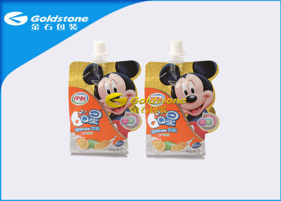 プラスチック再使用可能な圧搾は化粧品プロダクト/ベビーフードのための口の袋を立てます